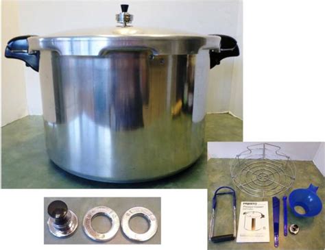 Presto 0174510 Aluminum 16 Qt Pressure Canner And Cooker For Sale