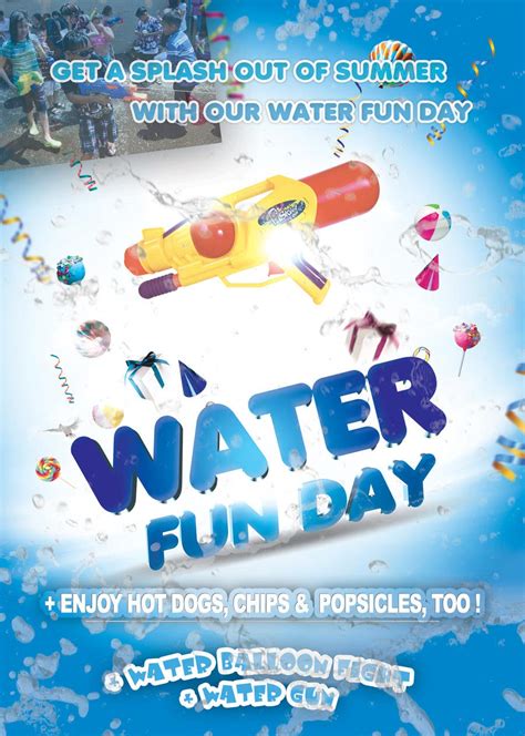 Entry 10 By Romainclerc For Design A Flyer For Kids Water Fun Day