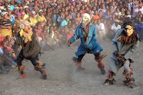 Malawi Traditional Nyau Dancers Dietmar Temps Photography