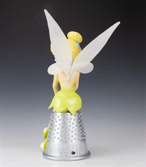 Sold Price Disney Big Figure Tinkerbell Sitting On A Thimble May 3 0120 1 00 Pm Edt