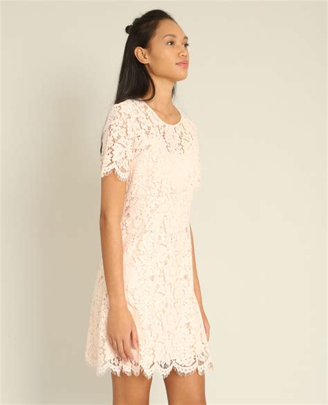 Bienvenue sur ma chaine, nouvelle vidéo aliexpress, avec essayage de robes longues, achat chinois. Robe dentelle rose - 780856I24A02 | Pimkie