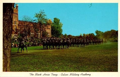 Indiana Culver The Black Horse Troop Culver Military Academy United