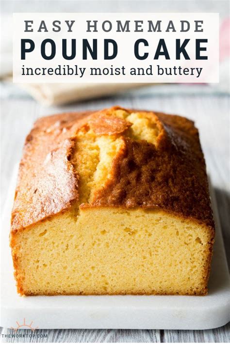 Sour cherry almond cake the pinterest kitchen. Easy Homemade Pound Cake | Recipe | Pound cake recipes ...