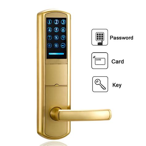 Electronic Security Combination Password Door Lock Digital Card Pin