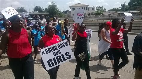 Ghanaian Women March Against Abduction Of Nigerian Girls Citi 973 Fm Relevant Radio Always