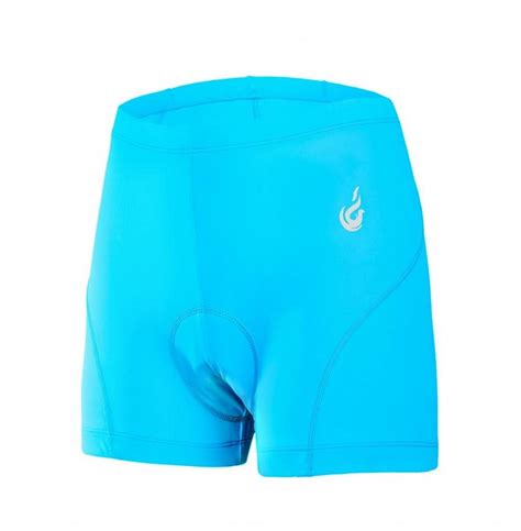 Women Quick Dry Cycling Underwear With 3d Padded Gel Bike Underwear And Bike Shorts Blue