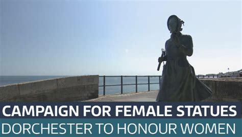 campaign in dorchester aims to honour women latest from itv news