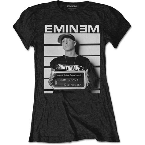 Eminem Arrest Réf Emts01lb ~ T Shirt ~ Fuzz Bayonne
