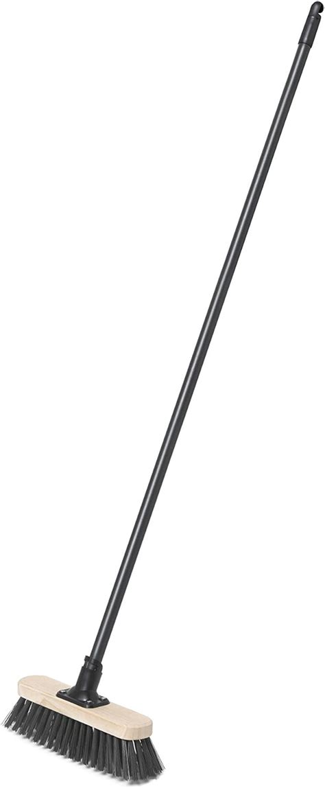 Addis 513881 Essentials Wooden Outdoor Complete Broom With Metal Handle