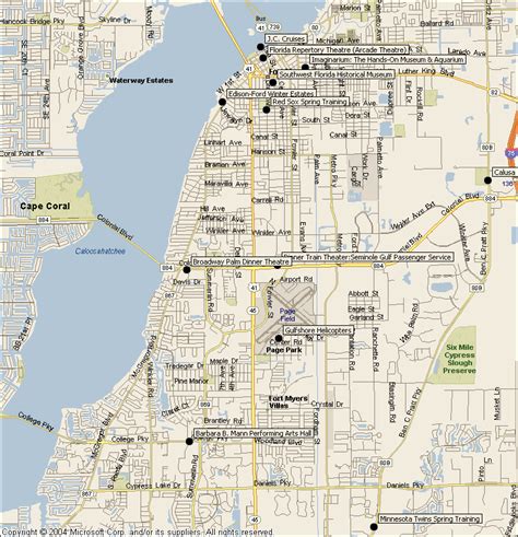 Fort Myers Florida Attractions Mapfind Sights And Things To Do From