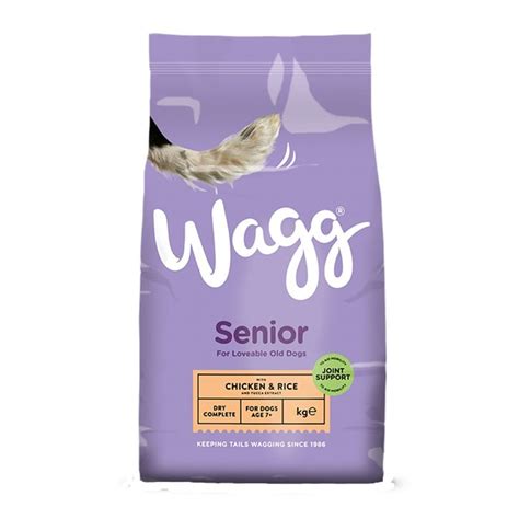 Wagg Senior Dog Food With Chicken And Rice And Yucca Extract 15kg Feedem