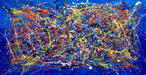 Large Original Abstract Painting Acrylic On Canvas Buttherfly