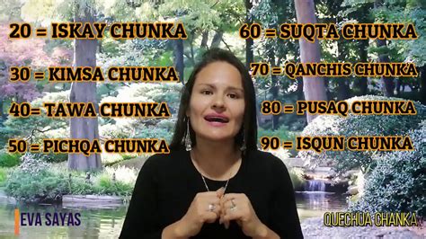 Los NÚmeros En Quechua Clases De Quechua Youtube