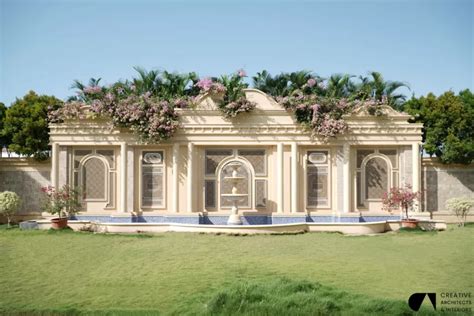 Designed In The Classical Style With Grandeur And Royalty This