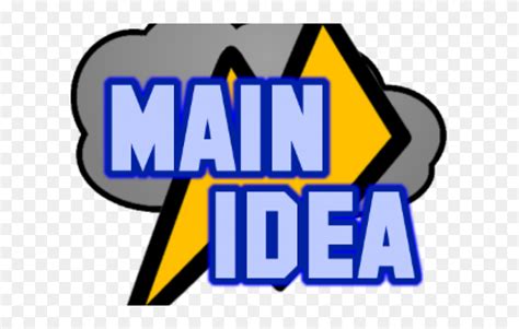 Download Idea Clipart Main Idea Png Download PinClipart