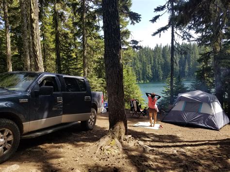Hideaway Lake Campground In Mt Hood National Park Oregon Rcamping