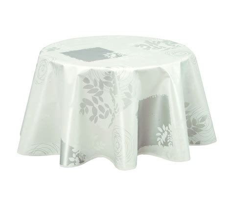 Protégez vos tables de cuisine ou de salle à manger rondes grâce à une toile cirée de qualité fabriquée en france. Nappe En Toile Cirée Ronde Provençale Vera - Diam. 135 Cm ...
