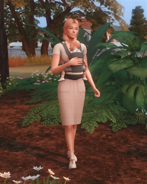 Baby Carrier Poses At Katverse Sims 4 Updates
