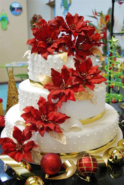 Top with third cake layer. Christmas Wedding Cakes Pinterest Wedding Cake - Cake Ideas by Prayface.net