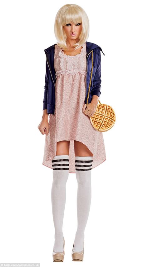 Sexy Stranger Things Eleven Costume Causes Outrage Daily Mail Online