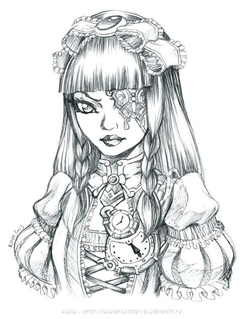 It is a known fact that one of your children's favorite relaxing activities is coloring. Gothic Coloring Pages Picture - Whitesbelfast