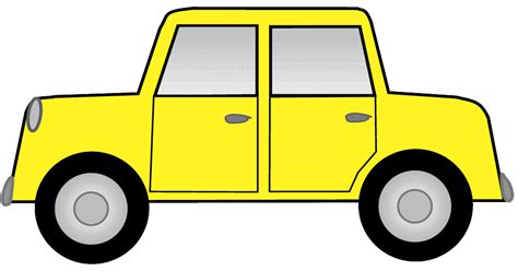Yellow Car Clipart