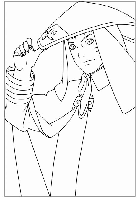 Naruto To Print For Free Naruto Kids Coloring Pages