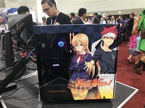 Food Wars Pc By Cyberpower At Anime Expo Rpcmasterrace