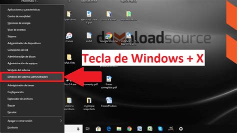 Abrir Símbolos Del Sistema Como Administrador En Windows 10