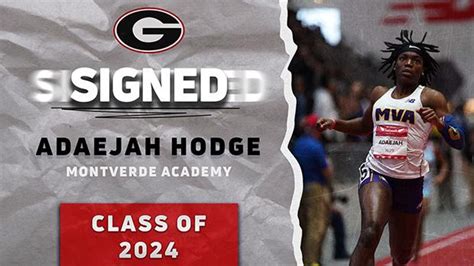 Adaejah Hodge 200m Record Holder Signs With Georgia