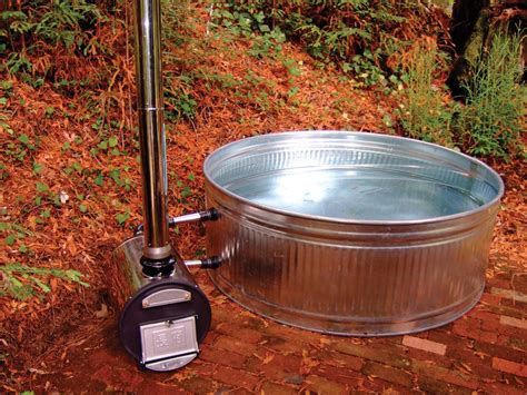 Sink into a calming solo soak in your own private, outdoor tub. The top 35 Ideas About Diy Outdoor soaking Tub - Home ...