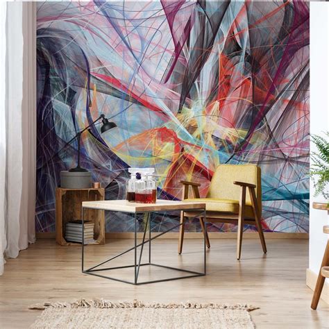 Abstract Art Wall Paper Mural Buy At Europosters