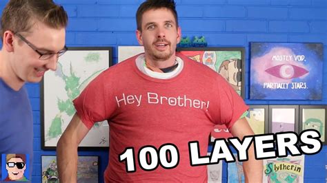 100 Layers Of Clothes Challenge Youtube