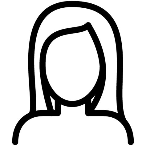 Girl Icon Line Iconset Iconsmind