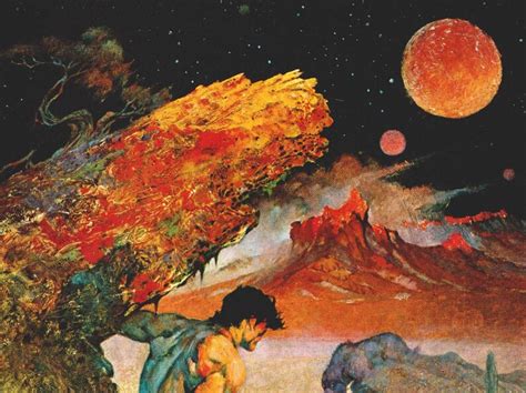 Wolf Moon Frank Frazetta Vintage Fantasy Print Cover Art Sci Etsy