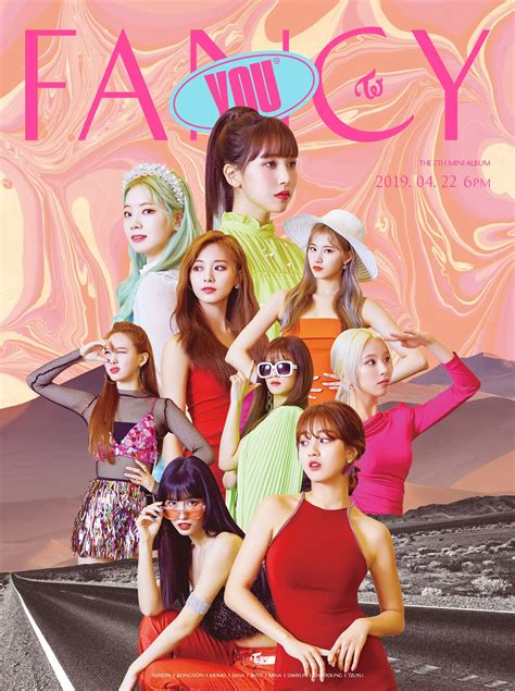 Twice Dévoile De Premières Photos Teasers De Groupe Pour Fancy You K Gen