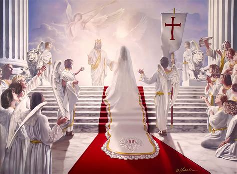 Bride Of Christ Painting By Danny Hahlbohm Fine Art America