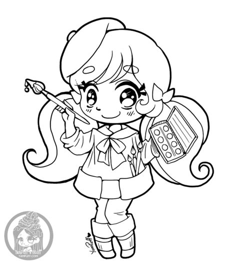 Little Artist Chibi Yampuffs Stuff