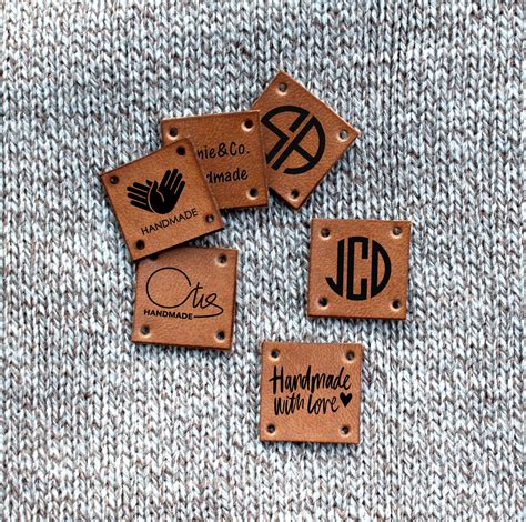 Custom Leather Tags Clothing Labels Leather Labels Custom Etsy Canada