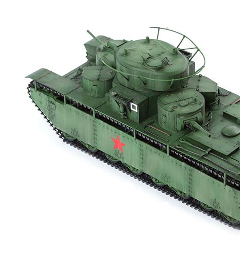 Academy 13517 135 Soviet Union T 35 Soviet Heavy Tank Plastic Hobby