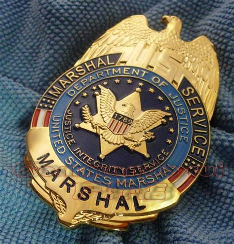 2017 Us Department Of Justice Federal Law Enforcement Marshal Usms