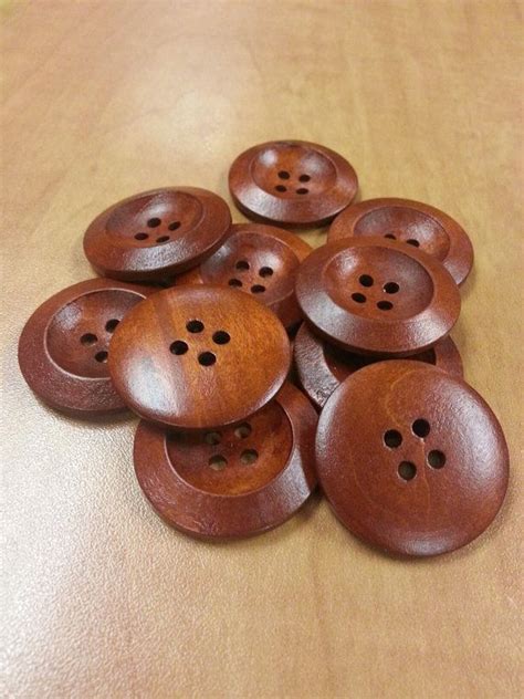 30mm Wooden Buttons Wooden Button Etsy Handmade Ts