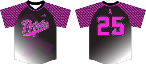 Carmichael Pride Custom Breast Cancer Awareness Softball Jerseys