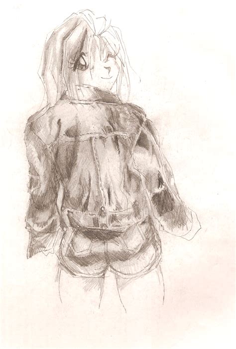 Anime Girl Leather Jacket By Ishyboisquared On Deviantart