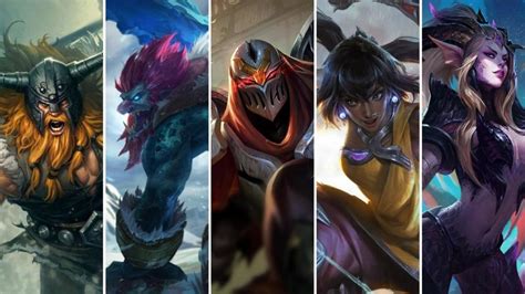 League Of Legends Best Champions To Play For Every Role In Patch 1216
