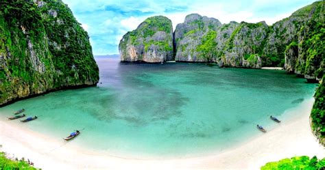 Phi Phi Islands Are Famous For Its Emerald Waters White Beaches And