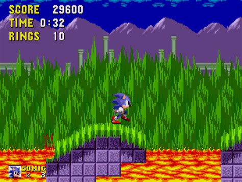 Sonic The Hedgehog Marble Zone  On Er By Manalbine