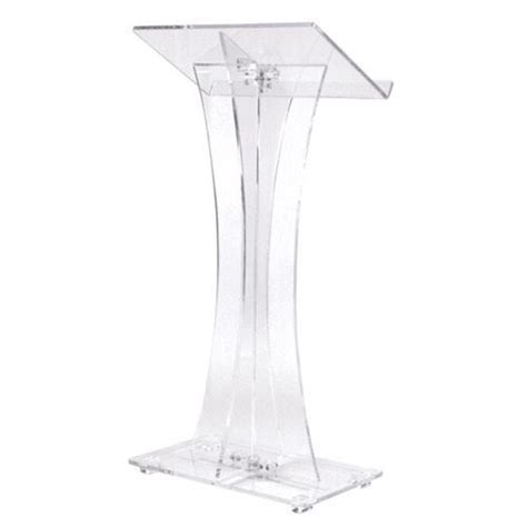 X Base Plexiglass Podium Mtb Event Rentals