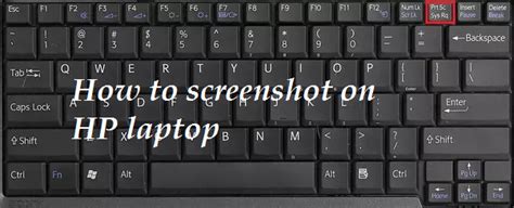 If you want to take screenshots on your laptop and then use them in an app, the quickest way is using windows keyboard shortcuts. How to Take a Screenshot on HP Laptops on Windows 10, 8, 7