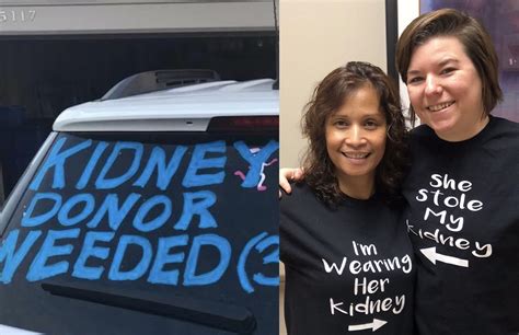 Woman Donates Kidney To Stranger After Seeing Message On Car
